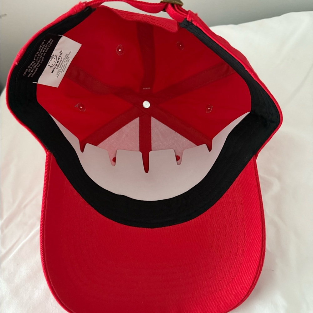 Hello Kitty Red Baseball Cap - Picture 5 of 5